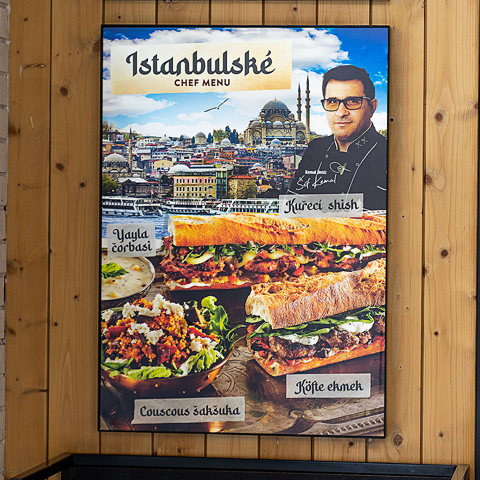 Bageterie Boulevard Chef menu