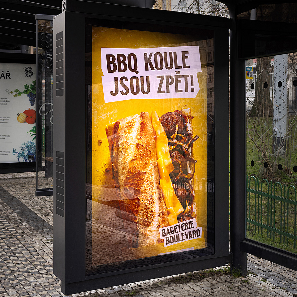 Bageterie Boulevard bageta menu jedlo fast food paris chef