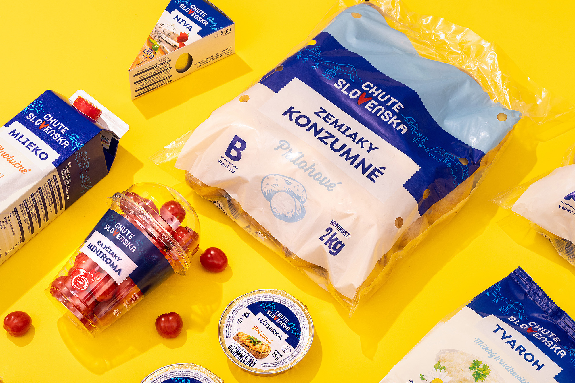 chute slovenska billa retail packaging