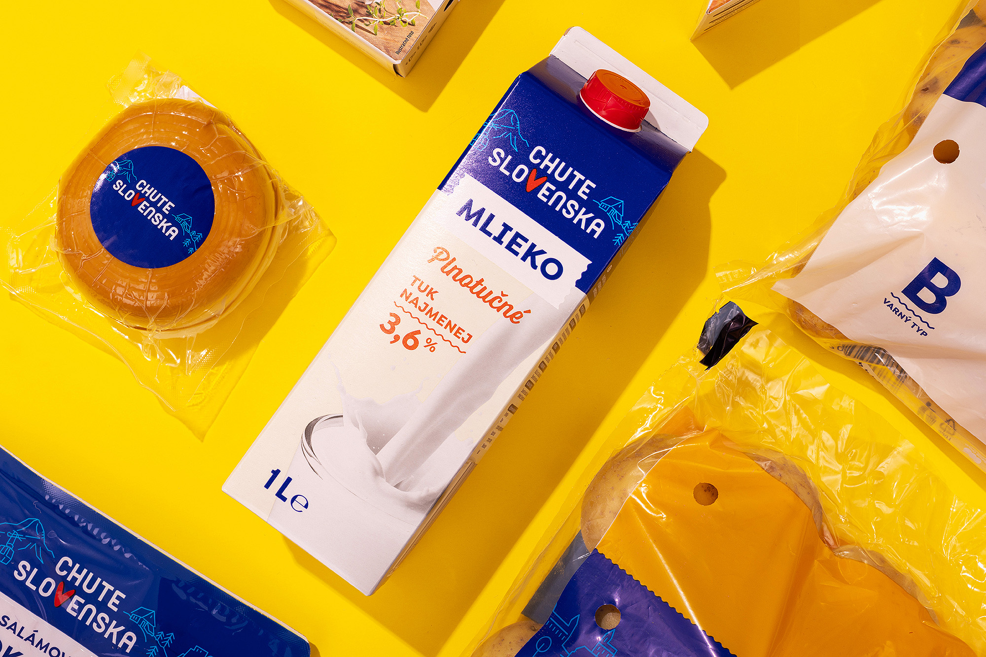 chute slovenska billa retail packaging