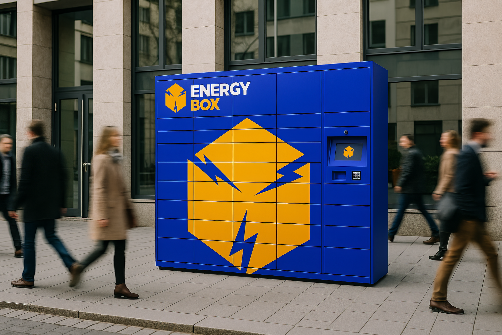 energysun energybox branding visual identity print modern bold visual