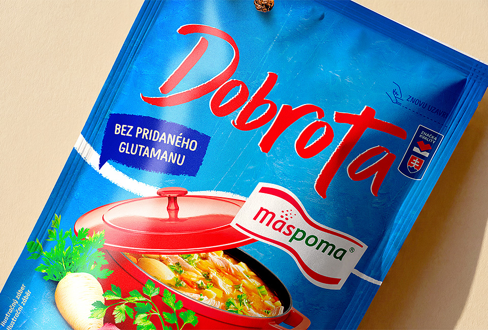 Dobrota redesign – moderne packaging en sterke branding voor Mäspoma