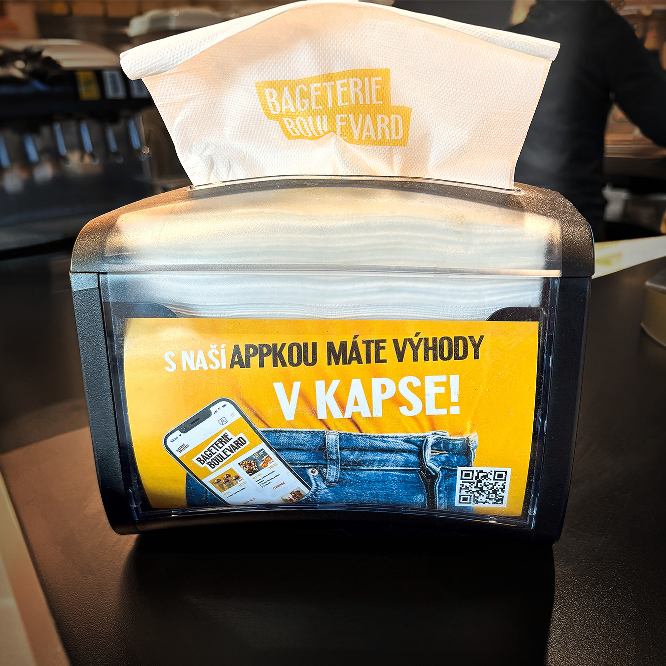 Communication design for the new Bageterie Boulevard