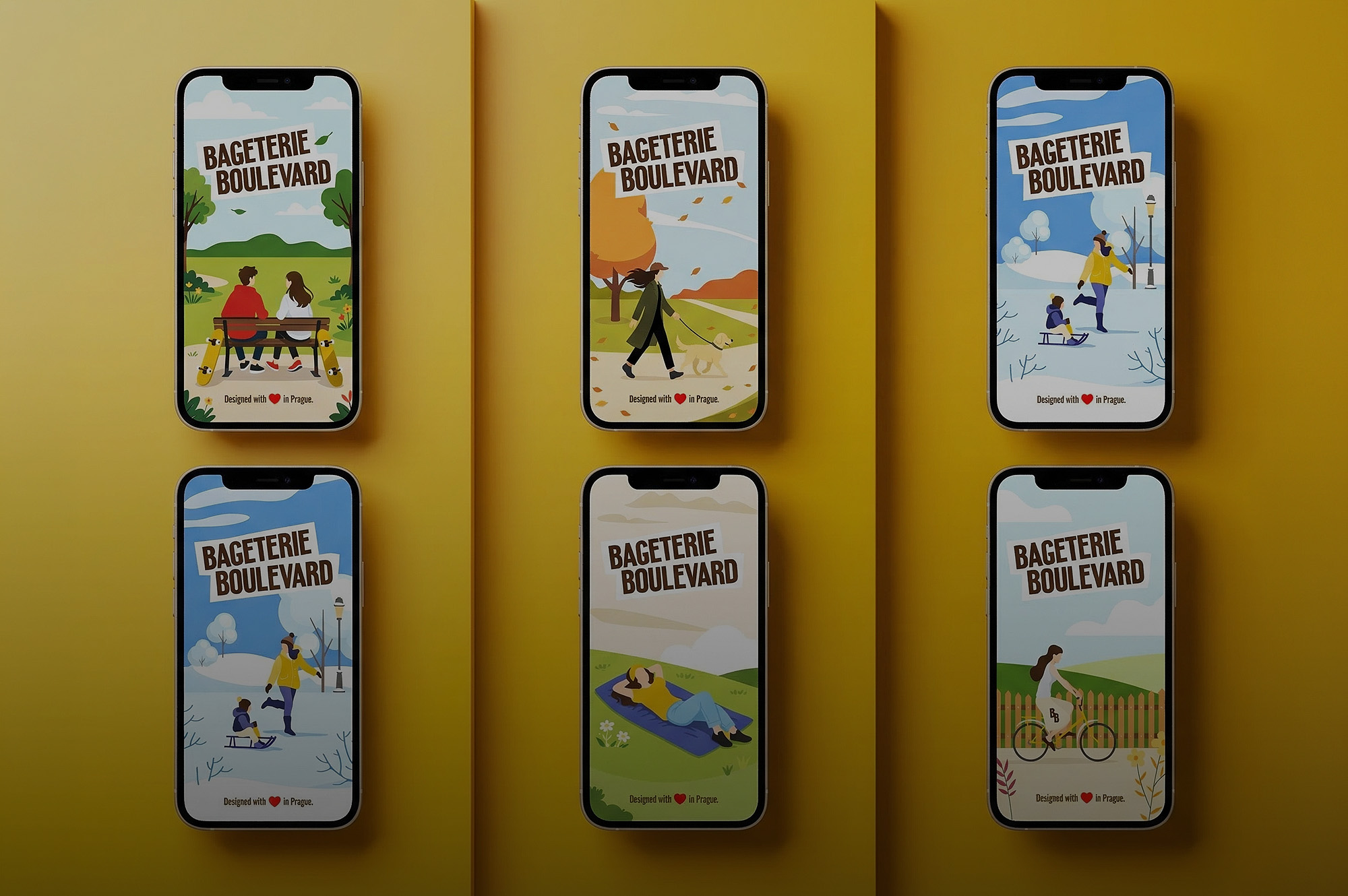 Bageterie Boulevard App Design