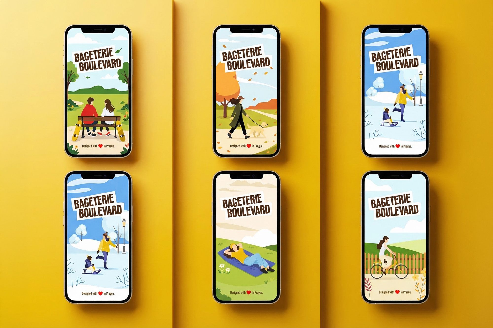 Bageterie Boulevard App Design