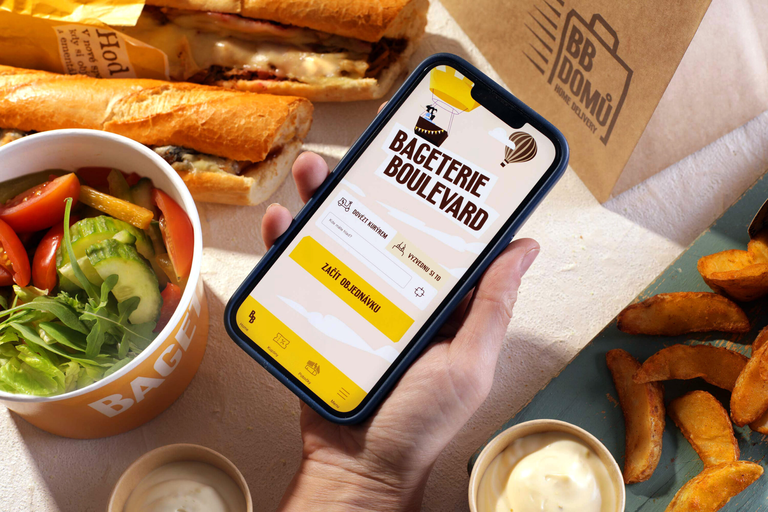 Bageterie Boulevard App Design