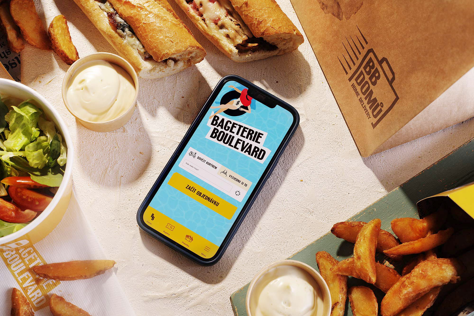 Bageterie Boulevard App Design