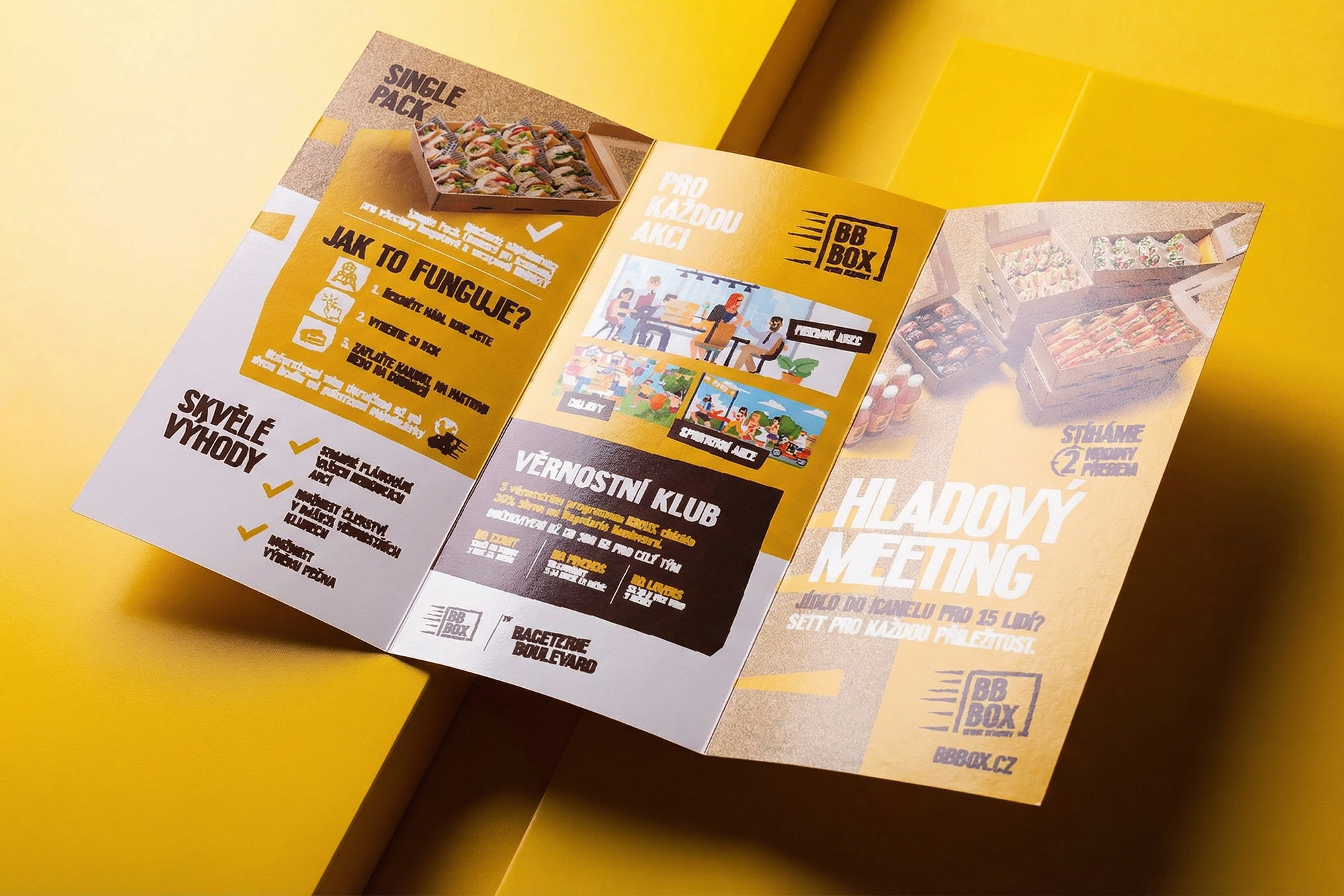 Bageterie Boulevard Branding Tiskoviny