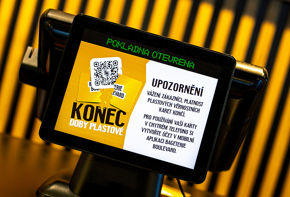 Hoofdafbeelding van de campagne ‘End of the Plastic Era’ voor Bageterie Boulevard