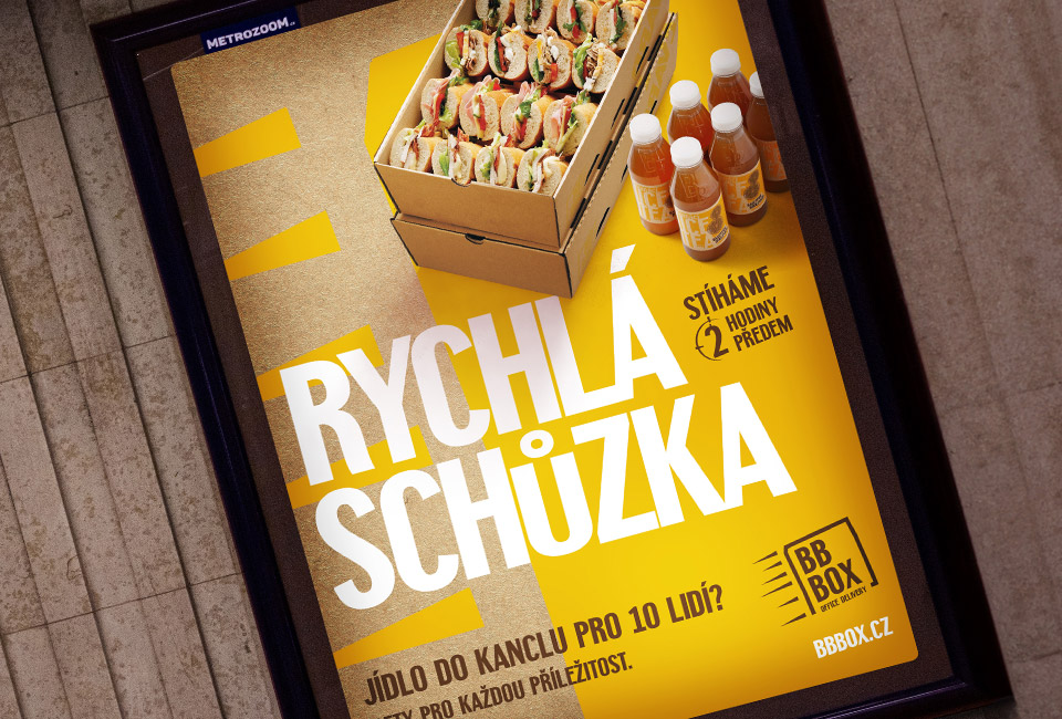 Nieuwe grafische stijl en communicatie voor het B2B-product BB Box van Bageterie Boulevard